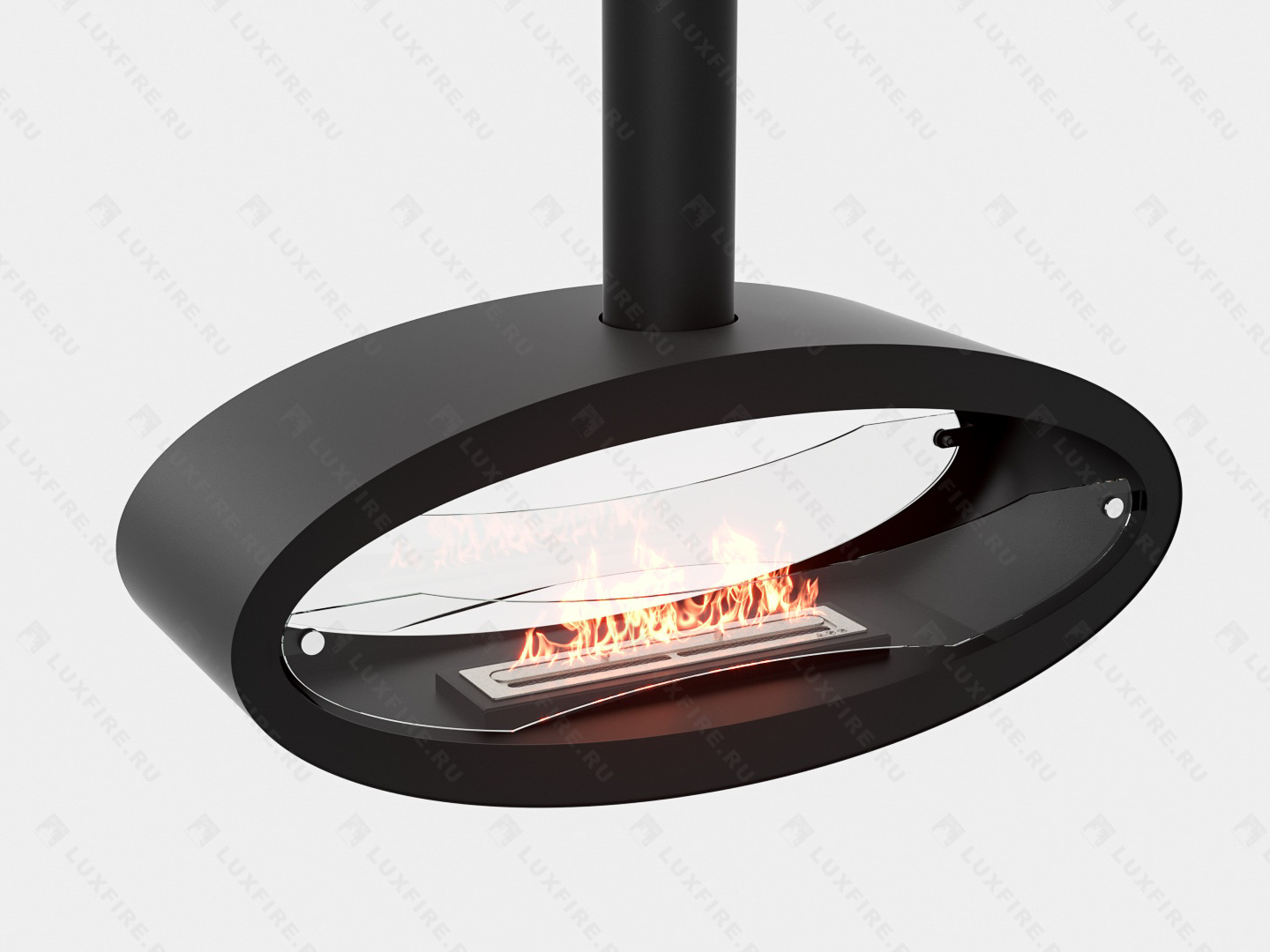 Подвесной биокамин Lux Fire "Эллипс" 1200